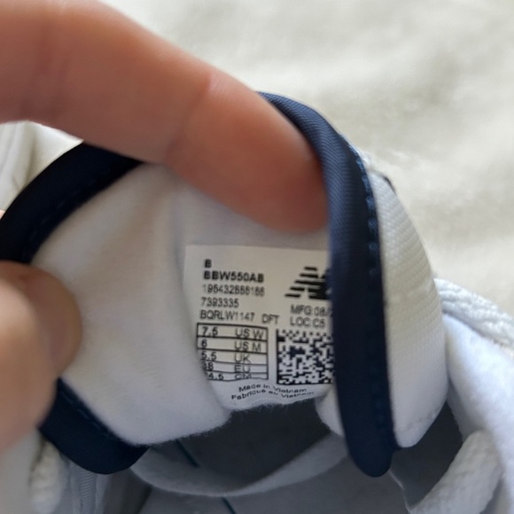 New Balance 550s Size 7.5 - Picture 2 of 5